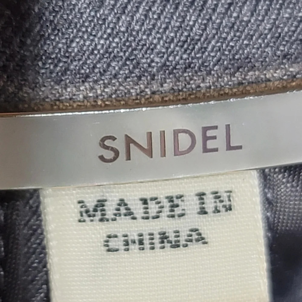 Snidel Y2k Business Casual Cropped Blazer Gray Jacket S Euc — image 2 of 7